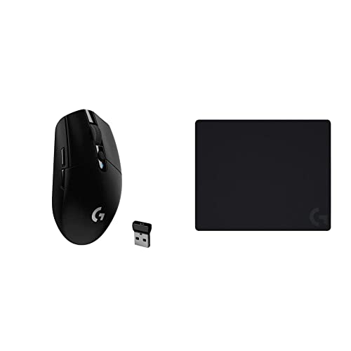 Logitech G 305 LIGHTSPEED - Mouse inalámbrico para juegos, sensor Hero 12K, 12,000 DPI, ligero, 6 botones programables