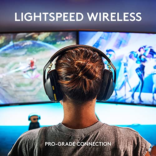 Logitech G 435 LIGHTSPEED y auriculares inalámbricos Bluetooth para juegos, PC, PS4, PS5, Nintendo Switch,
