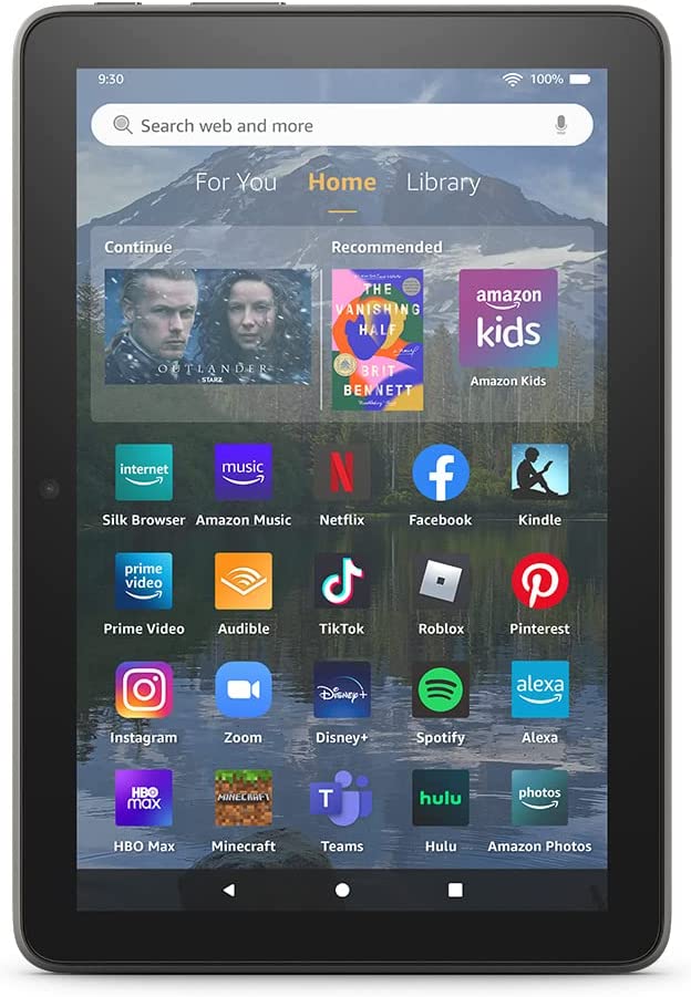Nueva tableta Amazon Fire HD 8 Plus, pantalla HD de 8”, 3 GB de RAM, carga inalámbrica, (lanzamiento 2022)