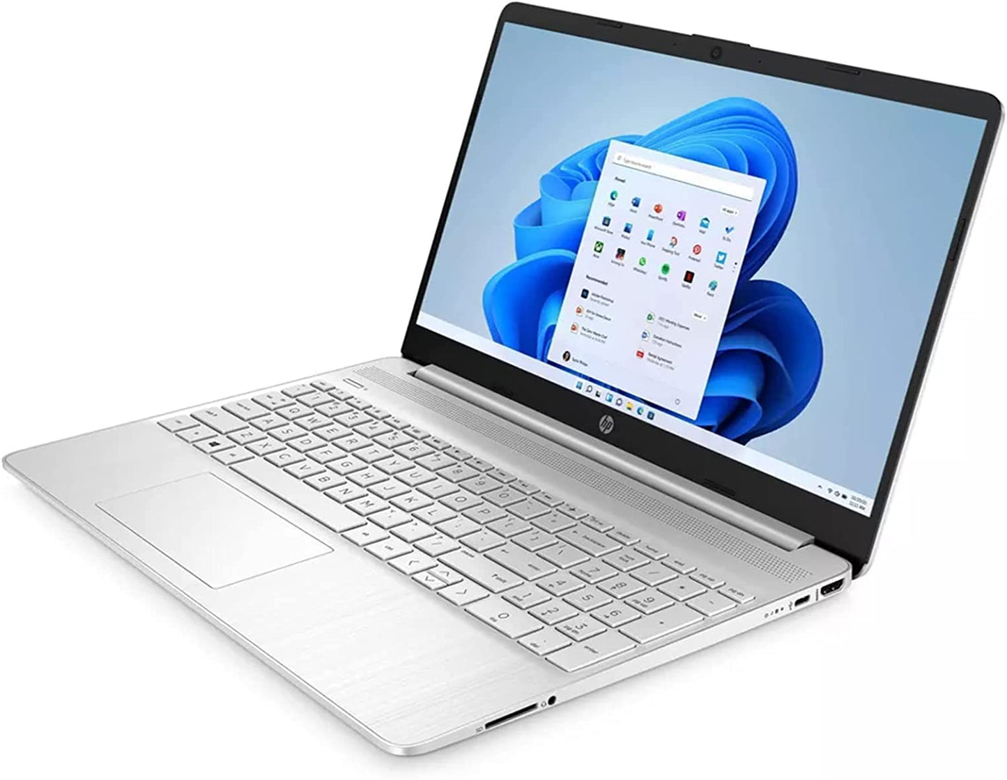 Laptop HP 2022 HD BrightView de 15.6" Procesador Intel Pentium Silver N5030, 16GB RAM, 512GB PCIe SSD