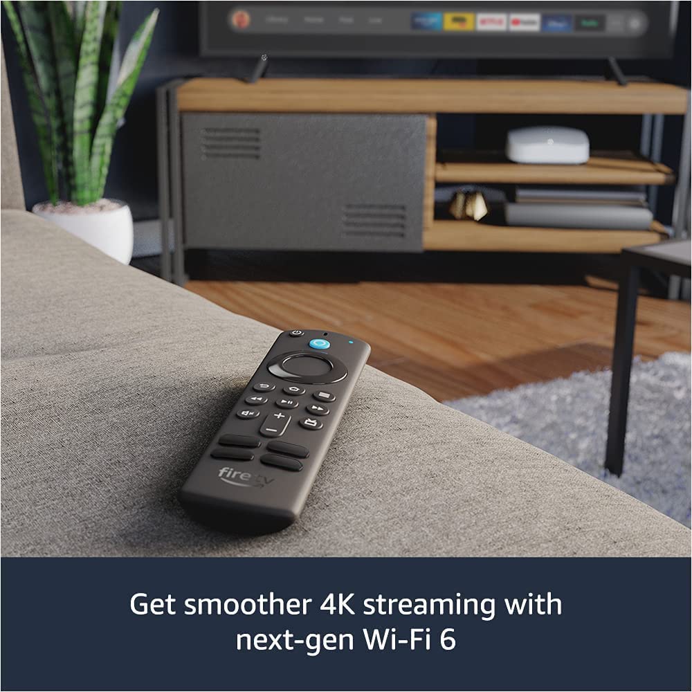 Fire TV Stick 4K Max con Wi-Fi 6 y control remoto por voz Alexa (incluye controles para la televisión)