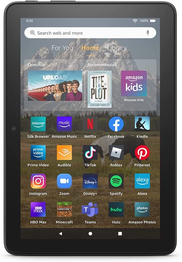 Nueva tableta Amazon Fire HD 8, pantalla HD de 8"