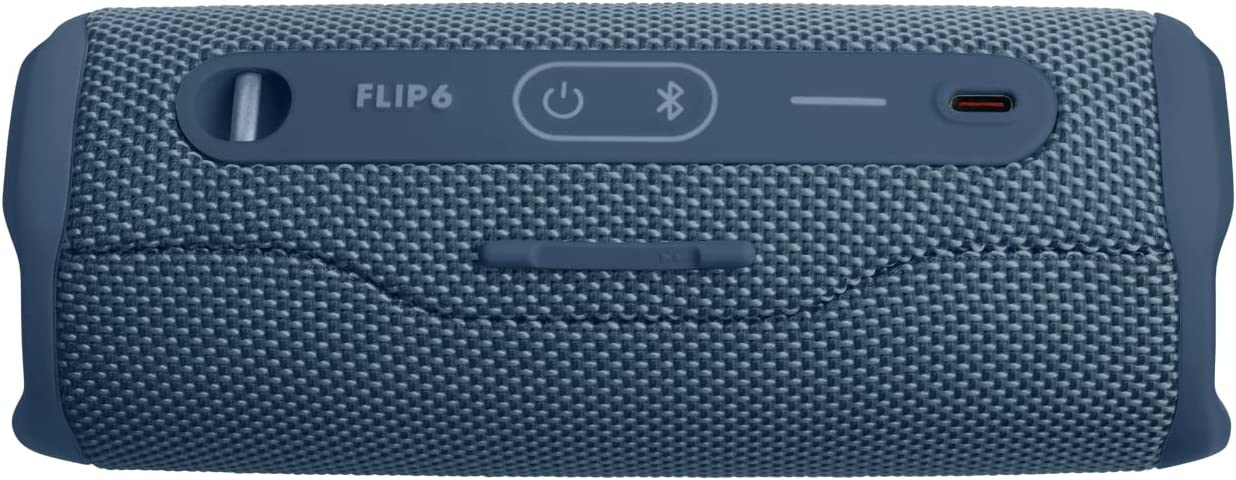 JBL Flip 6- Altavoz Bluetooth portátil, sonido potente, graves profundos,  resistente al agua IPX7, 12 hs de reproducción, PartyBoost p/emparejar