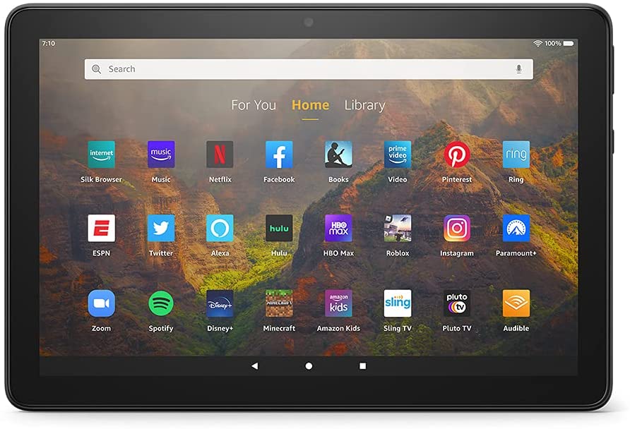 Amazon Tablet Fire HD 10, pantalla de 10.1 pulgadas, 1080p Full HD, 64 GB