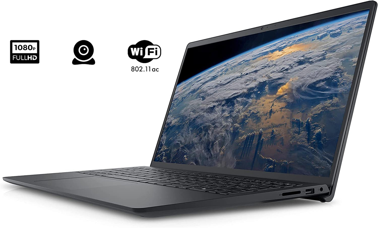 Laptop Dell Inspiron 15 3511 2022, Pantalla Táctil FHD 15.6", Intel Core i5-1035G1, 16GB Ram, 1TB PCIe NVMe M.2 SSD