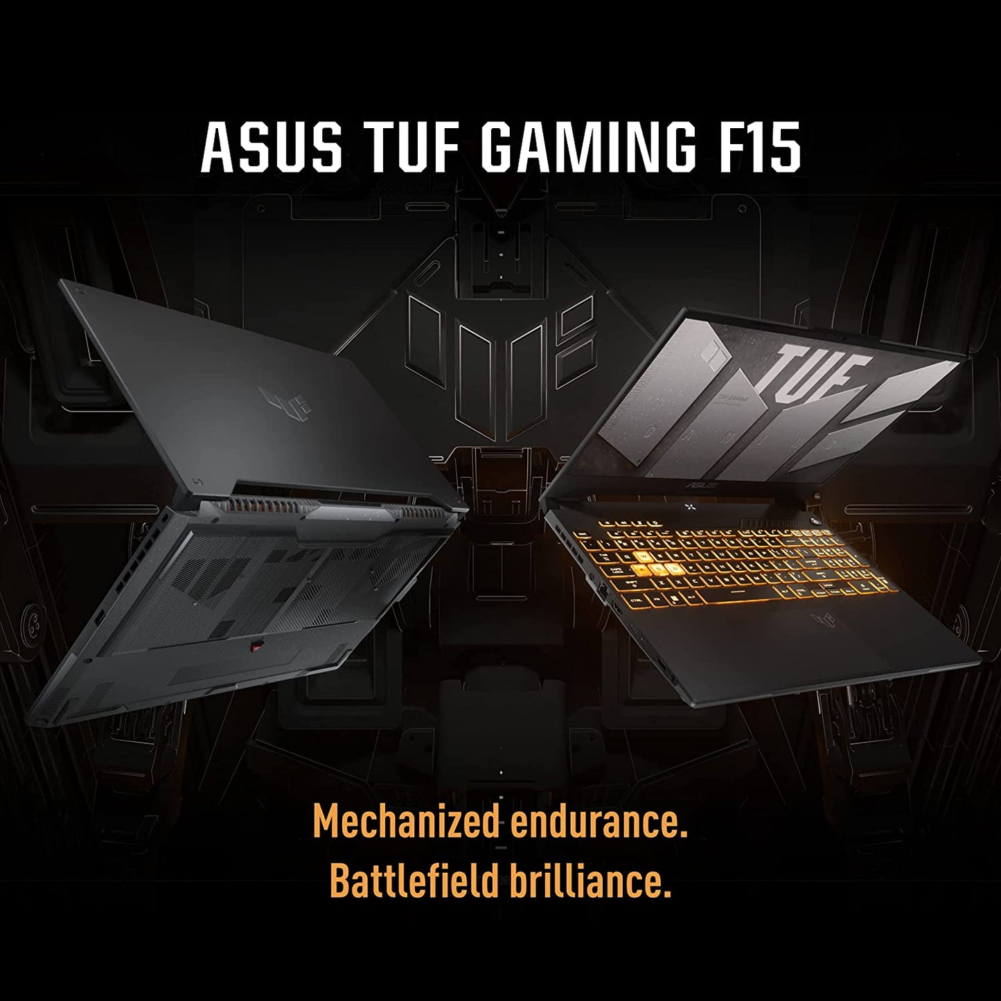 ASUS TUF F15 - Laptop para juegos, pantalla IPS FHD de 15.6 pulgadas, procesador Intel Core i5-10300H, GeForce GTX 1650, 8GB DDR4 RAM, 512GB PCIe SSD