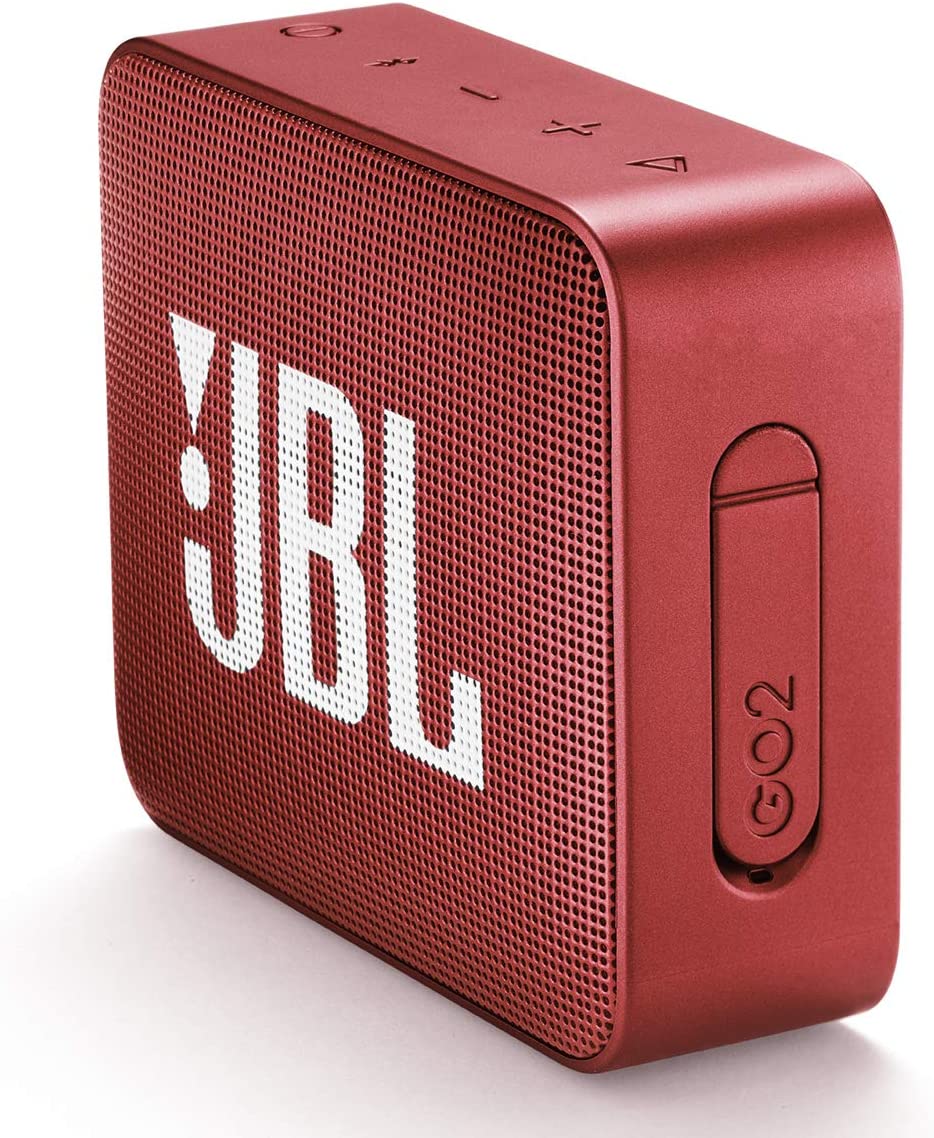 JBL GO2 - Altavoz Bluetooth ultra portátil impermeable Rojo