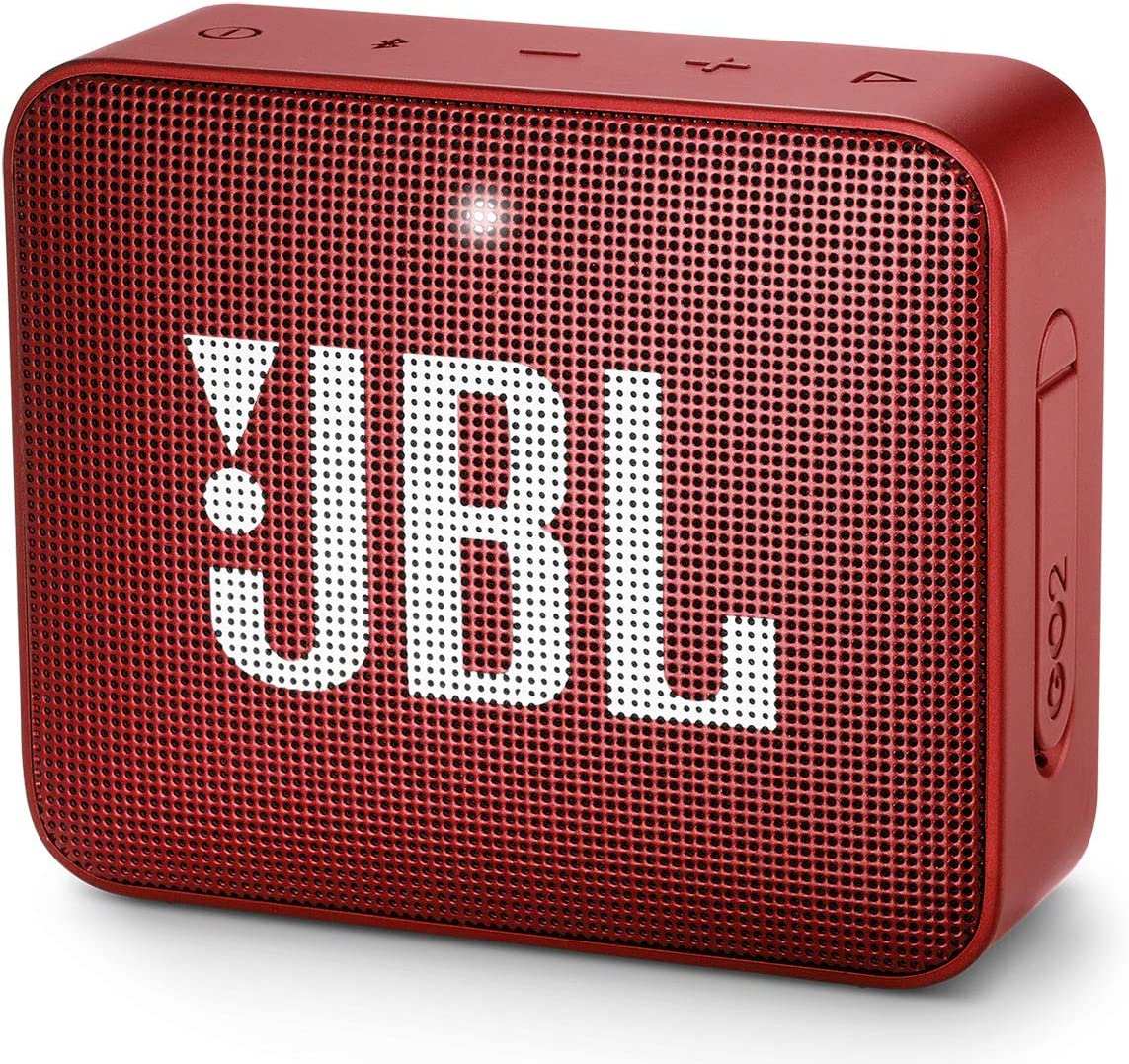 JBL GO2 - Altavoz Bluetooth ultra portátil impermeable Rojo