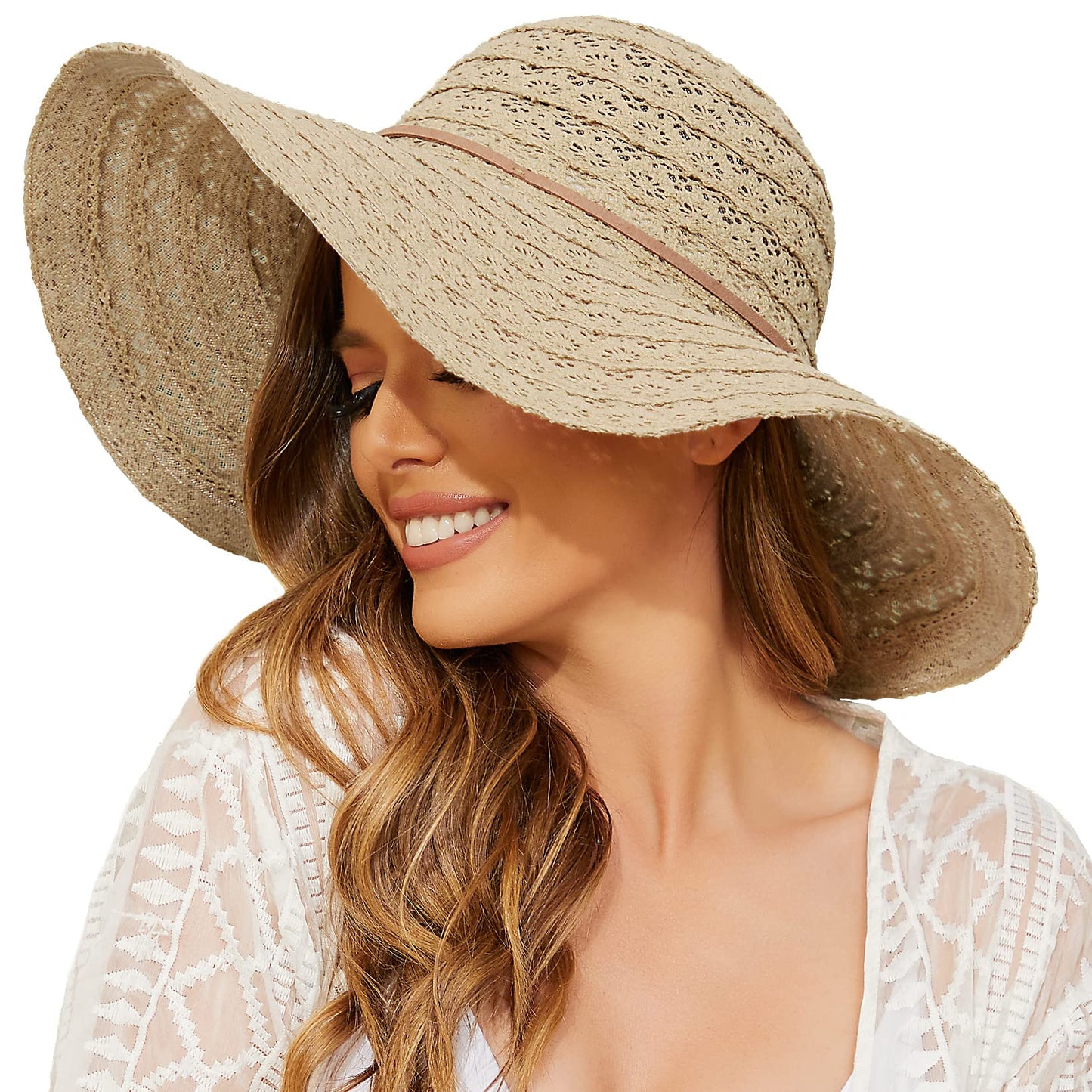 Sombrero de Sol para Mujer de Ala Ancha